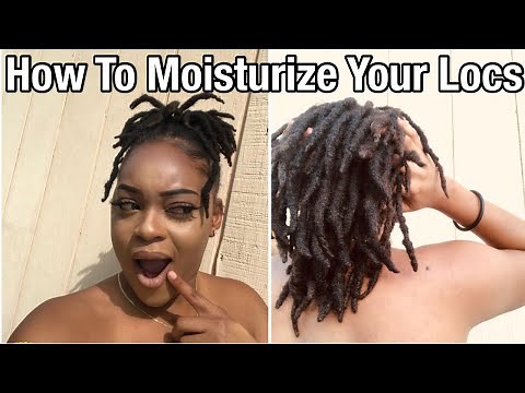 How To Moisturize Dry 4C DREADLOCKS | Detailed Tutorial | 2021 Method