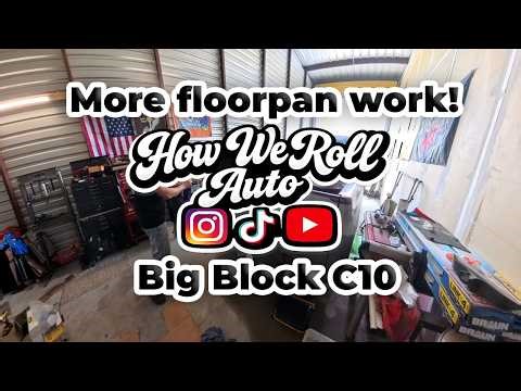 Removing the Sketchy Floor Shifter on the Big Block C10!