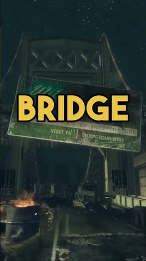 The iconic bridge from Fallout 3's The Pitt