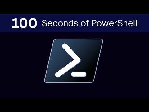 PowerShell in 100 Sekunden
