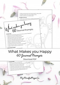 60 Smile-inducing Journal Prompts: Discover Joy & Happiness Through Daily Reflection Questions - Etsy