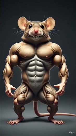 #shortvideo mouse bodybuilder 💪