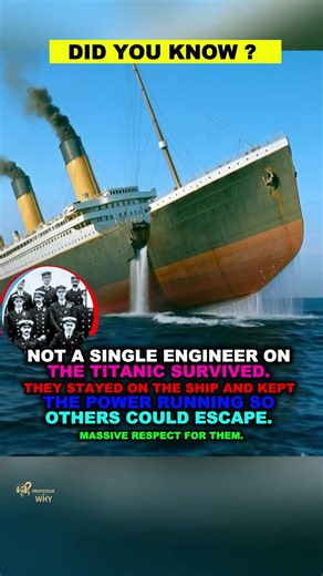 The Titanic Engineers Who Stayed Behind — Powering Hope While Facing Death #titanic #real #viral