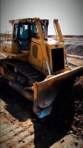 Mighty Bulldozer in Action! 🚜 Heavy Equipment Earthmoving Power!