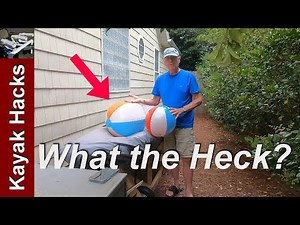 Rainproof Cover for Kayak DIY Mod - NO SCUM SPOTS!