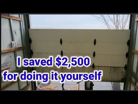 How I Replaced my Box Truck Rull Up Door