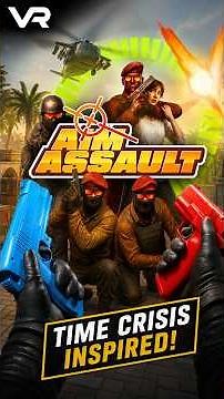 Time Crisis VR? Nope Aim Assault #virtualreality #vr #lightgun #gaming #vrgaming #timecrisis