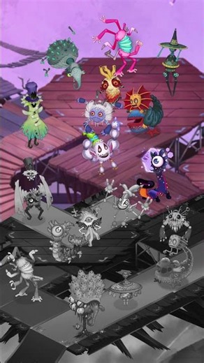 SECRET Verse in MAJOR VS MINOR Paironormal Carnival Wave 6 Full Song! #shorts
