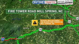 All 9 students on Polk County school bus taken to hospital after crash; driver charged