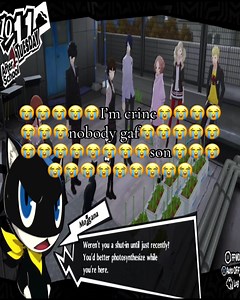 Persona 5 Royal: Futaba & Morgana's Cold Bench Moment