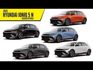 2025 Hyundai Ioniq 5 N – Color Options - Images | AUTOBICS