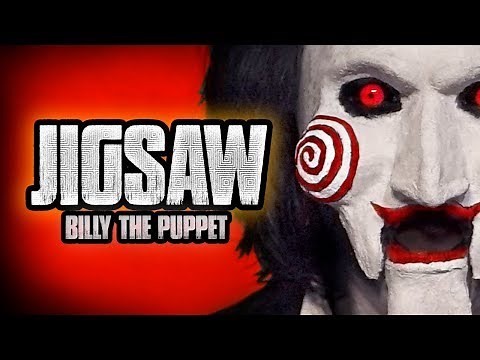 JIGSAW HALLOWEEN MAKEUP TUTORIAL -- Billy The Puppet
