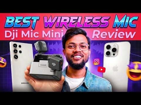 Best Wireless Mic For YouTube Videos | Dji Mic Mini Review | Budget Wireless Mic 🔥