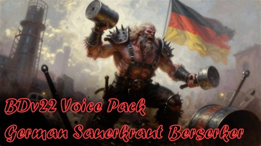 BDv22VoicePack - German Sauerkraut Berserker addon - Brutal Doom mod for Doom