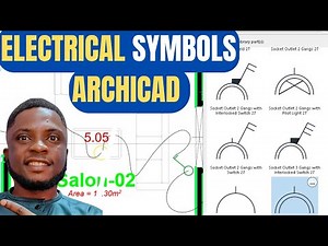 How to Add Electrical Symbols in Floor Plans ArchiCAD