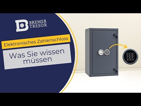Tresor Zahlenschloss - [Funktionsweise und Sicherheit der Elektronik]