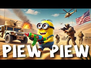When a MINION plays with the FUNNIEST team on Call of Duty (Hilarious Interactions)