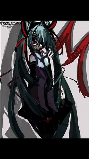 M #hatsunemiku #vocaloidfanart #digitalart #speedpaint