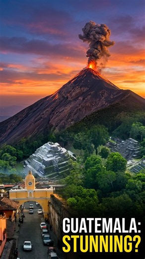 Is This The Most Stunning Country In The World? #guatemala #travelgram