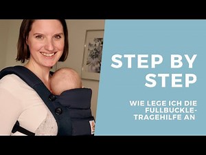 Babytrage Ergobaby - Anleitung Bauchtrageweise