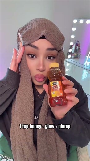 Prophet Muhammed (PBUH) favorite foods for a DIY face mask🙈 #ramadan #youtubeshorts #shorts #viral