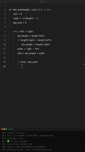 🌎 [Глобальный] LeetCode 11: Максимальный объем воды за O(n)! #КороткиеЗаметки #АлгоритмыИСтканями...