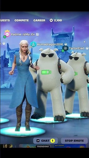 🥵 She's provoking these cute BIG snow monster Men , , Hehehehehe 😍