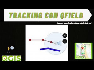 Track points and lines using QField | QGIS