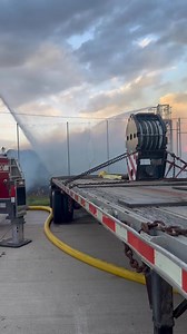 HAPPENING NOW: A wind-driven fire fight is underway in south Shreveport, LA at the Port of Caddo-Bossier at the Pratt Industries paper mill. Caddo Parish Constable Patrick Young tells me high winds are spreading flames from the paper rolls. It’s a 3 alarm fire with 38 units on scene. Read more how workers helped control the flames until fire crews got on scene. ~> https://www.ktalnews.com/news/local-news/shreveports-pratt-industries-fire-paper-mill | Doug Warner