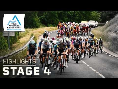 Tour Auvergne-Rhone-Alpes 2026, Stage 4 | EXTENDED HIGHLIGHTS | Cycling on NBC Sports