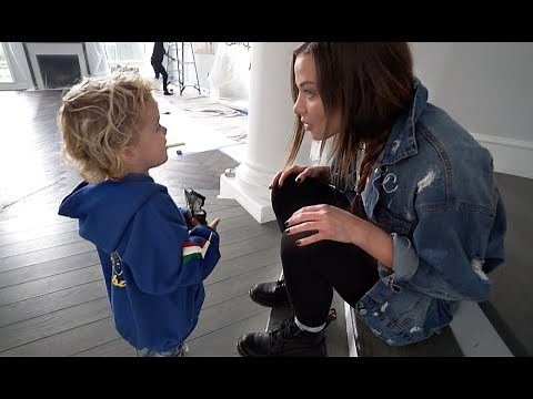 Mini Jake Paul asks Erika Costell OUT ON A DATE!!