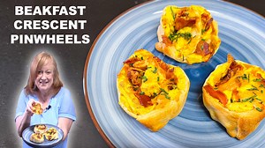 24K views · 1.3K reactions | Breakfast Crescent Pinwheels. 4 Ingredients using Canned Crescent Dough Sheets. Try these for dinner too. | Catherine's Plates | Facebook