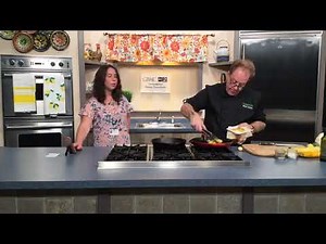 GBMC The Sleeved Chef and Jana Wolff, RD, LDN prepare veggies!