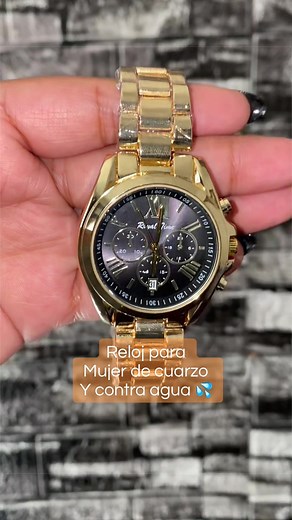Reloj de cuarzo elegante para mujer contra agua 💦 😉⚡️ #reloj #cuarzo #relojesdelujo #relojes #relojeshombre