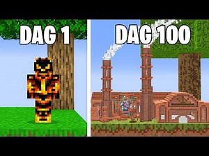 100 Dage I Minecraft Skyfactory!