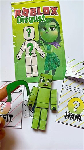 Unboxing blind bag #asmr #unboxing #blindbag #roblox #paperdoll #satisfying #craft