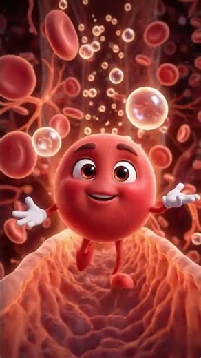 RED BLOOD CELL 🧬 Blood Never Stops Working… Even When You Sleep! #shorts 👉 Follow for more shorts