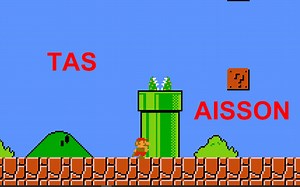FC超级马里奥兄弟一代 "AISSON"作弊码TAS速通 04:41.45 (Riceree)