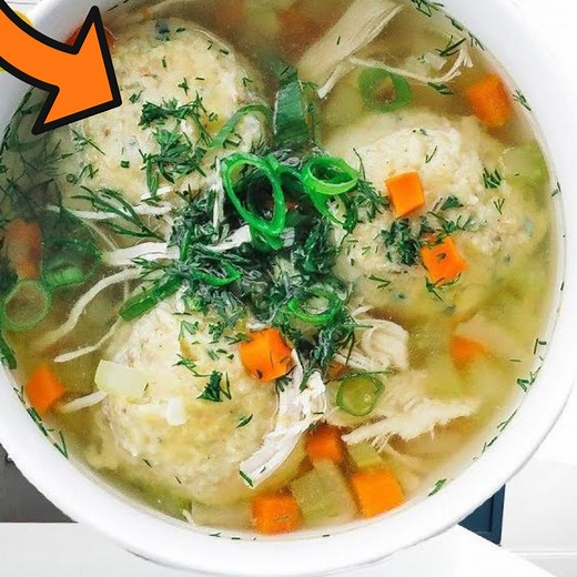Insanely Delicious Homemade Matzo Ball Soup! 😋🍲 | Chef Billy Parisi