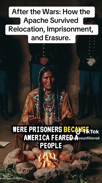 After the Wars: How the Apache Survived Relocation, Imprisonment, and Erasure.⚡️ Apache relocation Chiricahua prisoners of war Geronimo captivity Native American removal Apache history Indigenous survival Southwest tribes Native American injustice Reservation history Truth not taught #ApacheSurvival #Chiricahua #NativeHistory #TruthNotTaught #FYP