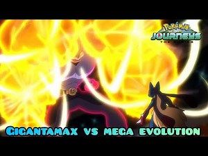 Ash vs Bea full battle | Mega Lucario vs Gigantamax Machamp #pokemonjourneys #ashvsbea