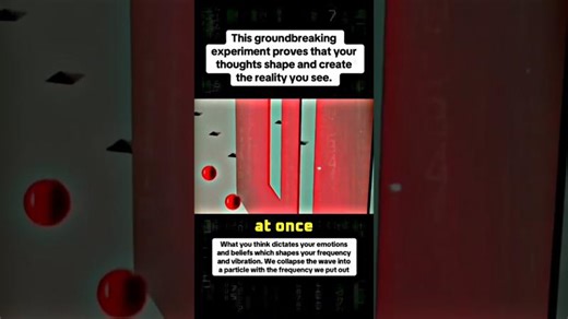 The Double-Slit Experiment: WherePhysics Meets Manifestation#QuantumPhysics #Frequency#QuantumField