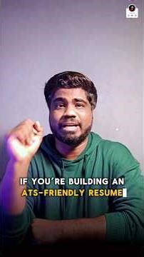 ATS can kill your resume (Avoid these mistakes) @ajayhr_01
