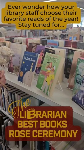 Ever wonder how your library staff choose their favorite reads for the year? Stay tuned for ... The Librarian Best Books Rose Ceremony. Join us on Thursday Jan 22 at 6pm for a Best Books of 2026 event. Join us for some book themed fun featuring crafts, giveaways, a book walk, and hot chocolate. #SpanishForkLibrary #BestBooks #SpanishForkTeens | Spanish Fork Library