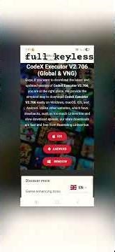 full keyless codex executor how to download