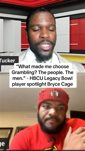 “What made me choose Grambling? The people. The men.” - Allstate HBCU Legacy Bowl player spotlight Bryce Cage @_majorman_ We recently spoke with Cage on Historically Black Since News #HBSinceNews to learn more about his journey to both football and Grambling State University | 🎤Interviewed by @deucetvcker - 📍The Allstate HBCU Legacy Bowl takes place on February 21st in New Orleans, LA @hbculegacybowl @allstate . . . #hbcu #gramblingstateuniversity #hbculegacybowl #historicallyblacksince | Hist