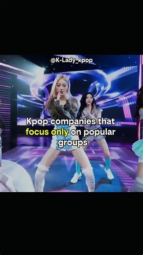 kpop companies that focus only on popular groups #kpop #illit #babymonster