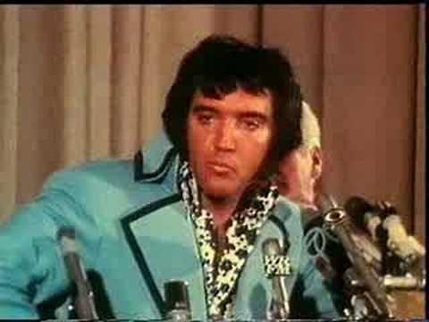 Elvis Press interview - The King shows his sense of humor