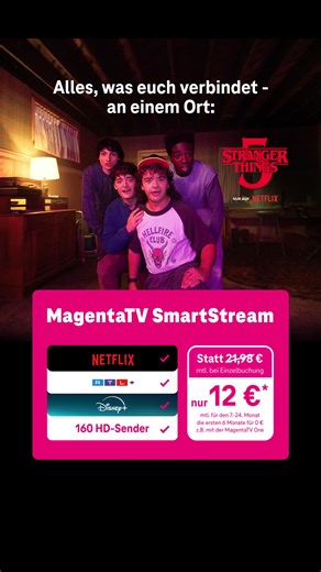  Dein Entertainment, jederzeit und überall! Mit MagentaTV SmartStream kannst du deine Lieblingsserien, Filme und Shows jederzeit streamen – egal ob Zuhause oder unterwegs. Einfach einschalten und genießen!   Jetzt MagentaTV SmartStream bei uns auf https://telekom-partner-buchen.de/ entdecken und losstreamen! ✨ #MagentaTV #Telekom #Streaming | Telekom Partner Buchen Katja Steimer Telekommunikation | Facebook