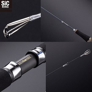 [Hot Item] FUJI Sic Guide Full Solid Blank Slow Jigging Rod